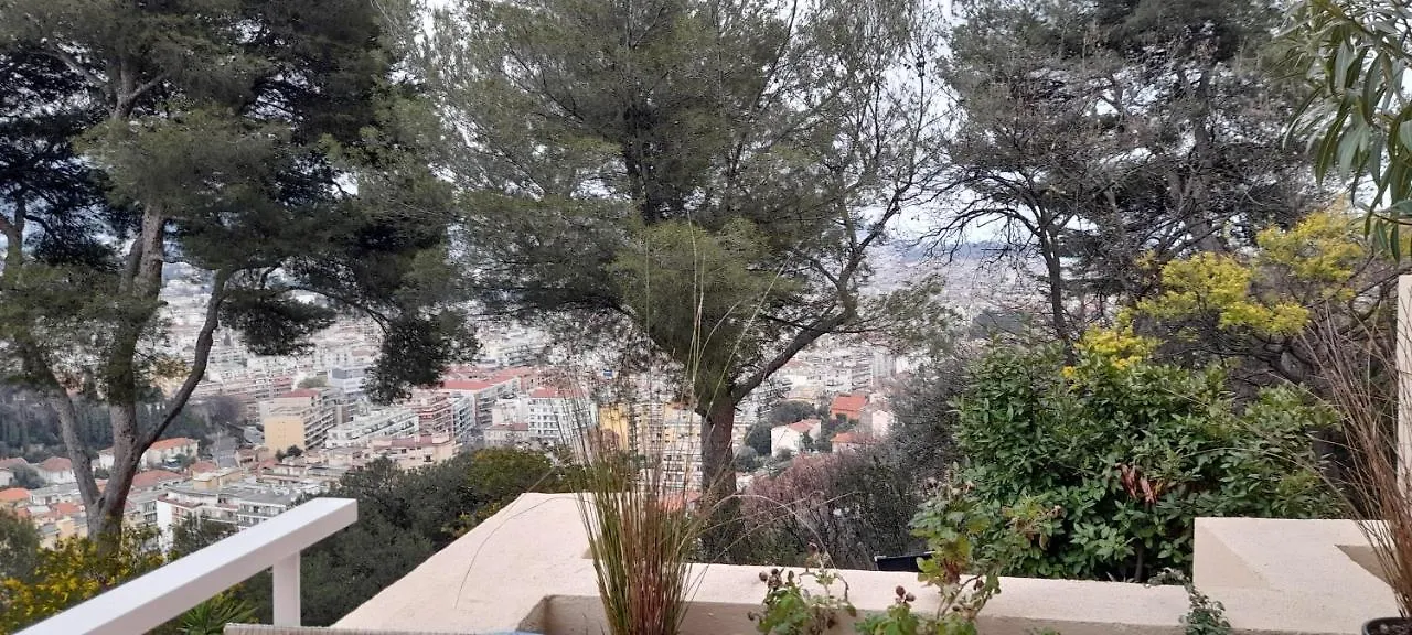 Chambre D Hote Avec Clim Terrasse Et Petit Dejeuner Hauteurs De Nice France